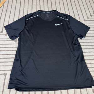 Nike Dri-FIT Miler Running Short Sleeve T-Shirt Black AJ7565-010